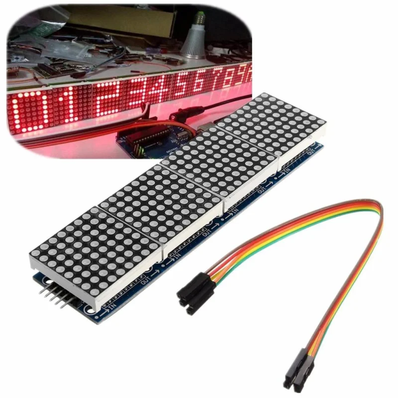 Module matrice LED 8×32